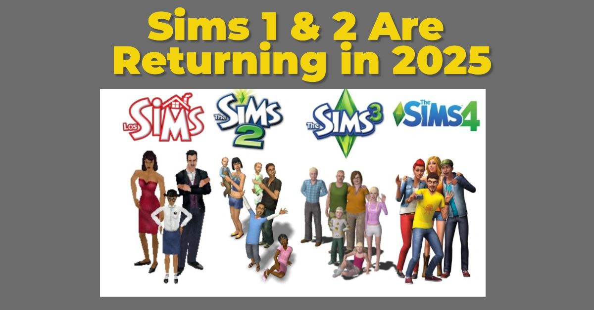 Sims 1 & 2 Are Reportedly Returning – Here’s Everything We Know About the Re-Releases
