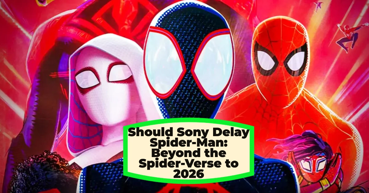 Should Sony Delay Spider-Man: Beyond the Spider-Verse to 2026